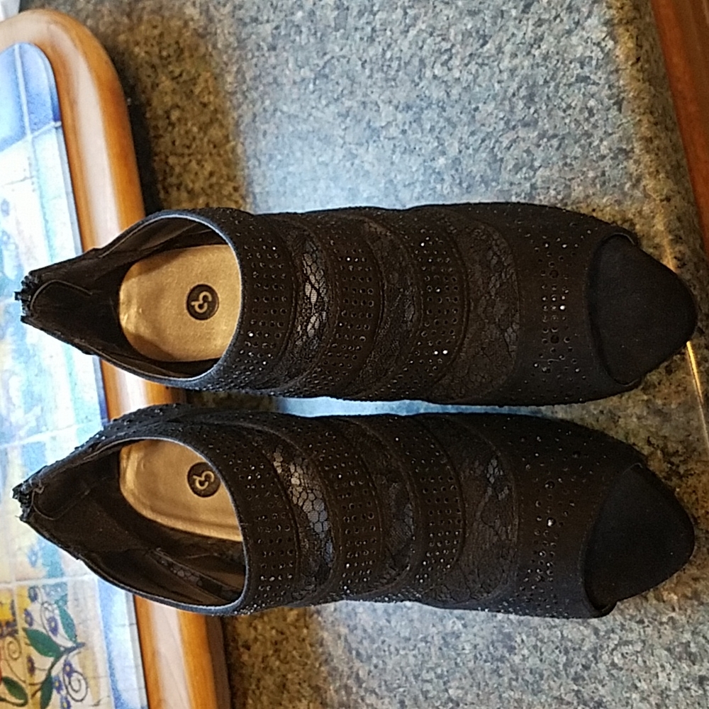Womans  Shoes Heels CP .10W Dress Sparkles